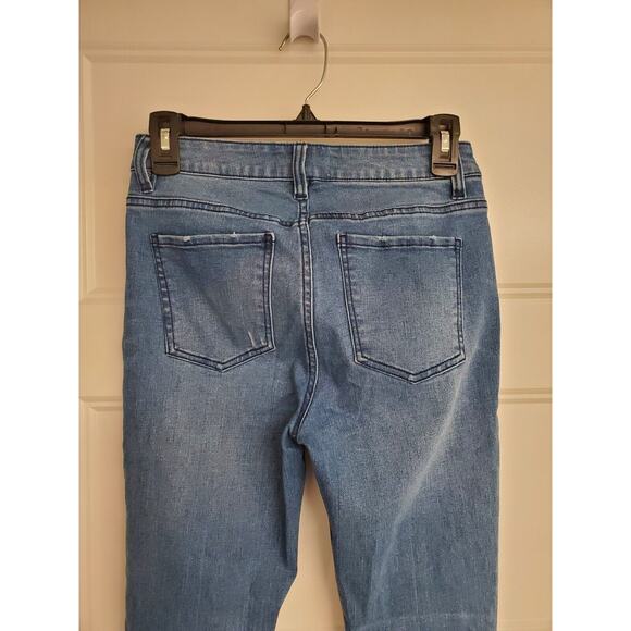 Women's Harper Heritage High Rise Skinny Distressed Jeans Button Fly | Size 26 - Picture 9 of 12